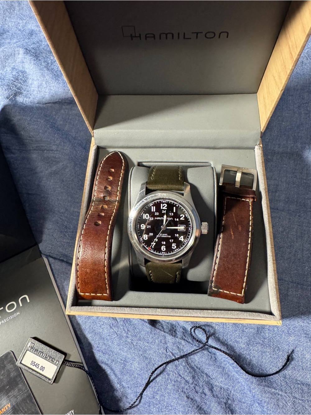 Hamilton Khaki Field Automatic Full Set